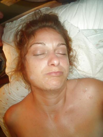 9P J'adore voir du sperme sur le visage de ma femme.