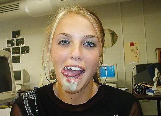 16P Facial sluts