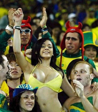 12P COUPE DU MONDE 2002 - SUPPORTER BRÉSILIEN