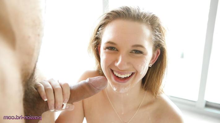 16P Spicy teen Brooke Wylde is sucking this tasty huge hard prick