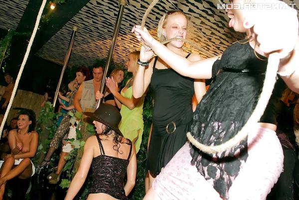 16P Lusty european chicks acting saucy at the party with naughty lads