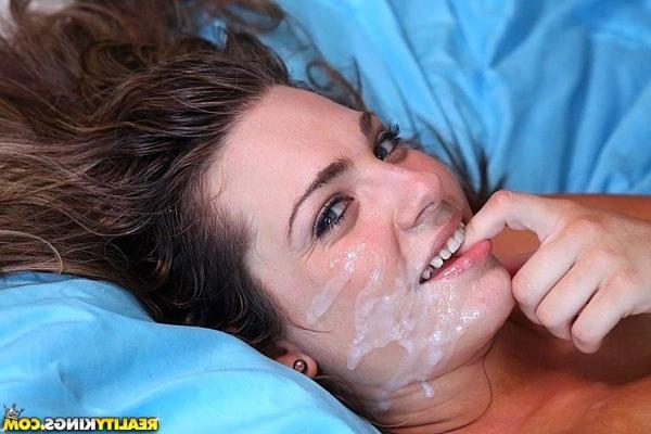 20P Pictures of Shyla Jameson getting her pussy fucked and face jizzed on