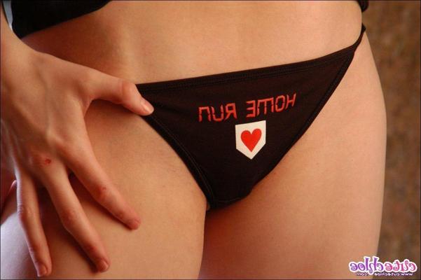 15P Pictures of Cute Chloe showing you her panties