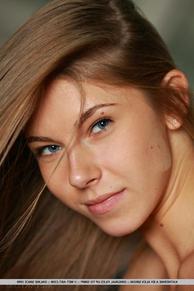 18P Sexy teen Katherine A sheds dress to flaunt her firm tits & tight teen ass