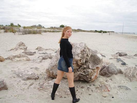 12P Unknown Ginger Hair Slut Outdoor Fun
