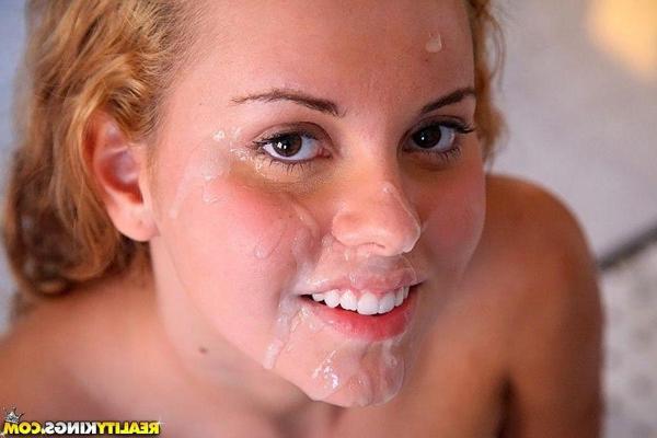 20P Pictures of Jessie Rogers getting a face full of jizz