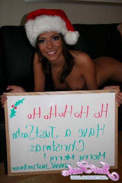 20P Pictures of Just Sasha giving you your xmas present