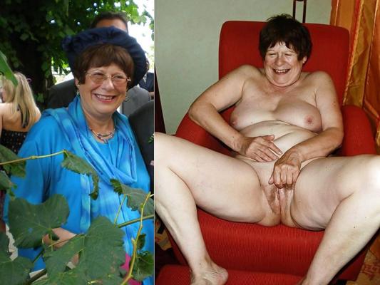 10P Mature Exhibitionist Wife Dressed Undressed