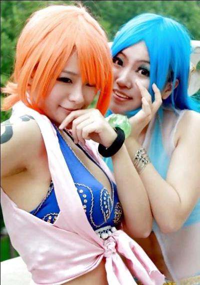 17P Vivi and Nami- cosplay