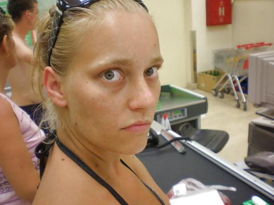 13P Hot Blonde Beach Bitch 35