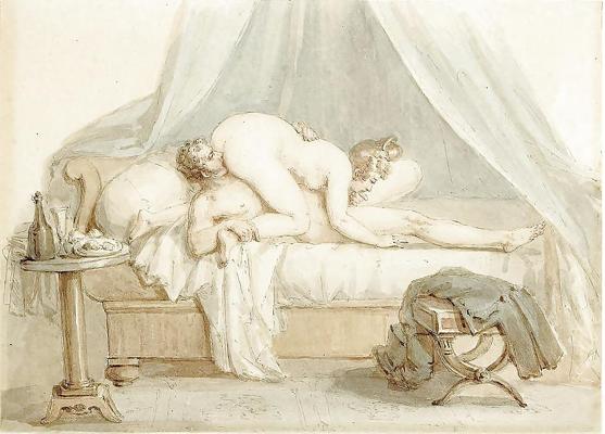 10P Drawn Ero and Porn Art 8 - Artist N.N. (1) c. 1800