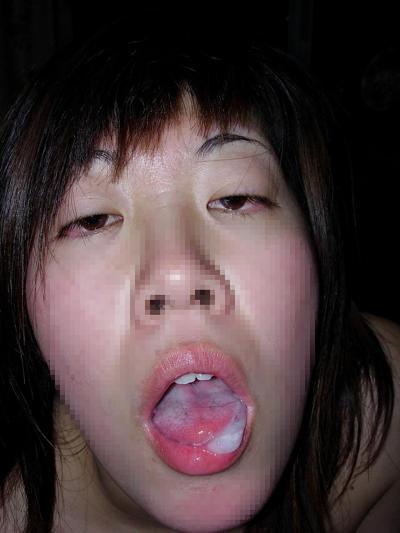 8P Service de bouche de la femme japonaise