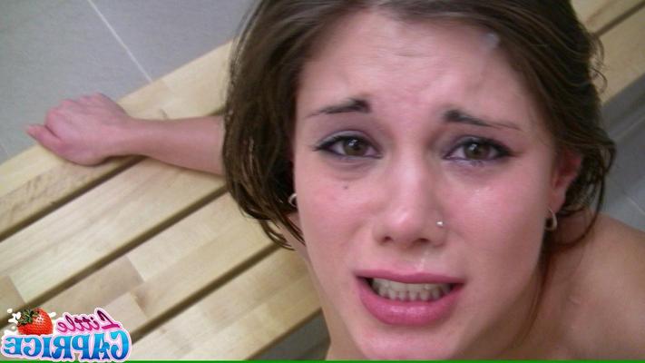 15P Pictures of Little Caprice getting fucked in the locker room