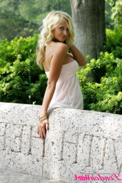 20P Pictures of teen star London Hart teasing in a pretty dress