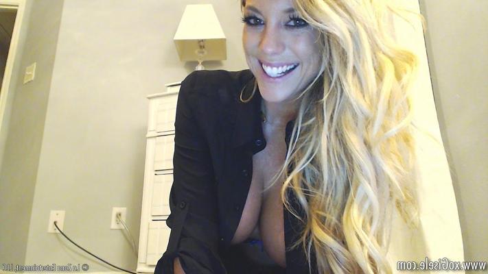 15P Gisele wears hot lingerie and black stockings as she rubs her shaved pussy