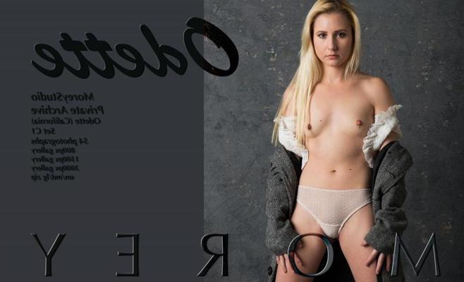 11P Blonde teen Odette Delacroix shows you her tight pussy in the studio