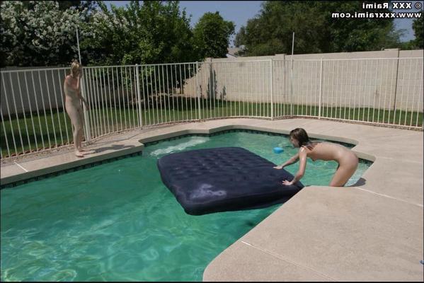 16P Raimi and her friend have fun on a raft