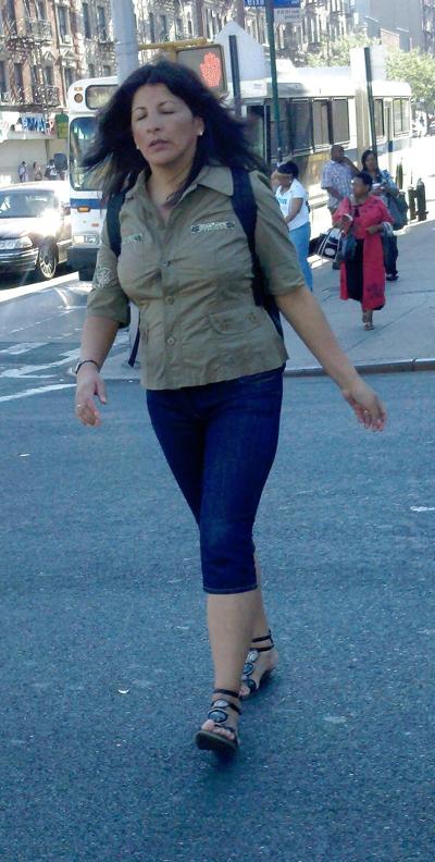5P Garotas do Harlem na rua