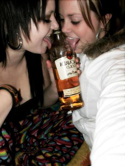 15P Hot college coeds can't keep their clothes on while partying