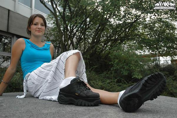 9P German teen sockgirl