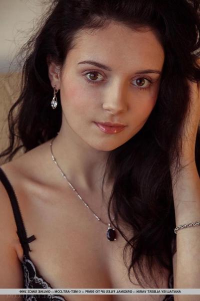 18P Brunette cutie Anatali reveals her amazing nude body in "Chiamo"