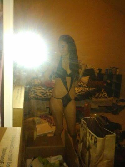 14P Girlfriends tease on cam by posing in sexy black lingerie