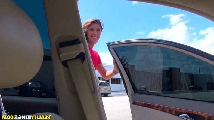 20P Amateur coed Sabrina Paige puts out for a ride