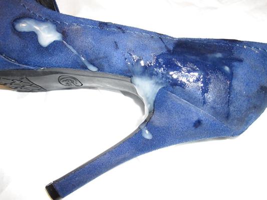 5P Blue Candies High Heels Fucked & Cummed