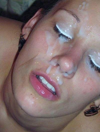 15P Pictures of hot teen girlfriends covered in cum