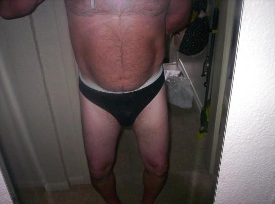11P Wearing mom's panties and my panty collection