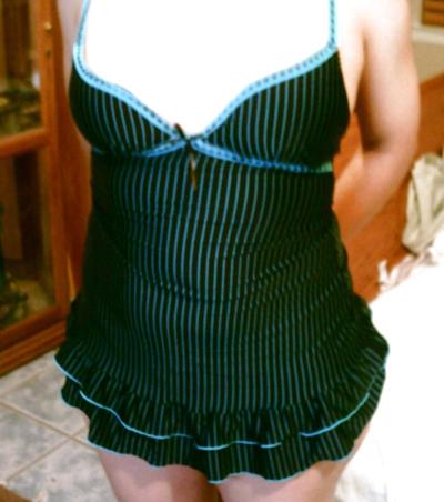 17P Blue & black teddy