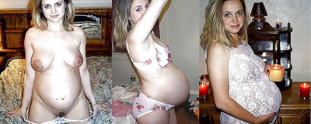 25P Amadoras grávidas - vestidas e despidas 4