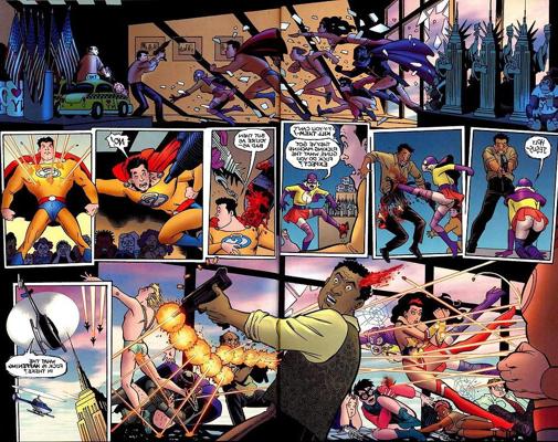 25P Super hooker comics