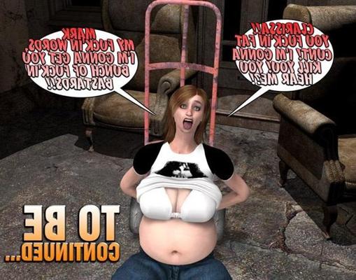 16P Fettes, molliges Dienstmädchen und jugendlicher Riesenschwanz, 3D-XXX-Cartoon-Geschichte
