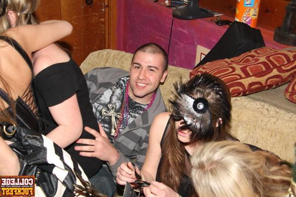 12P Awesome mardi gras party with plenty of super hot teen whores