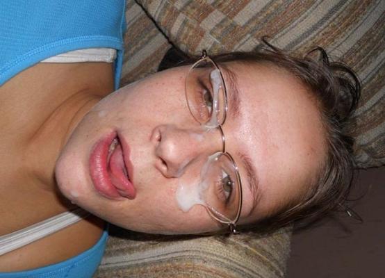 10P Picture set of an amateur thick slut who got jizzed on