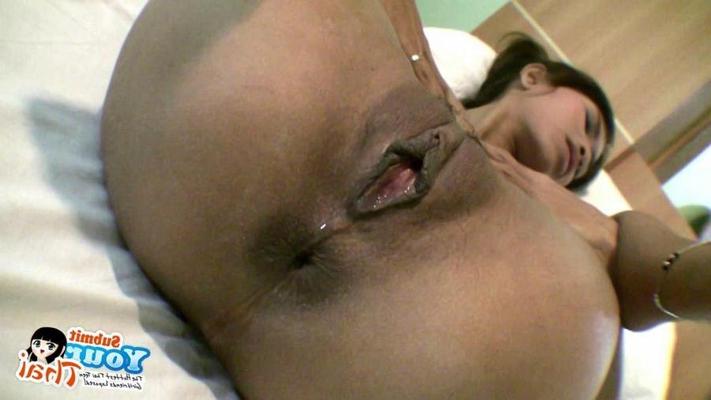 16P Tiny petite Thai babe with braces sucks and fucks for a creampie