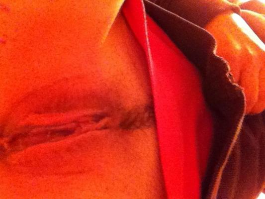15P Self shot gfs are posing for cell phone camera pics