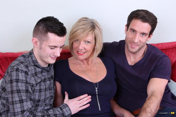 16P Hot and steamy British mature threesome