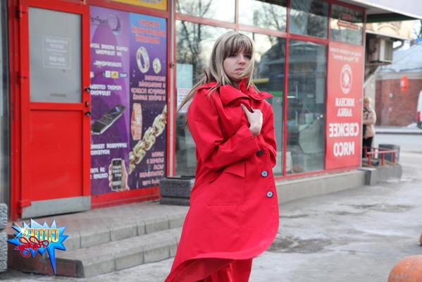 16P Naughty Russian girl shows perfect body in street