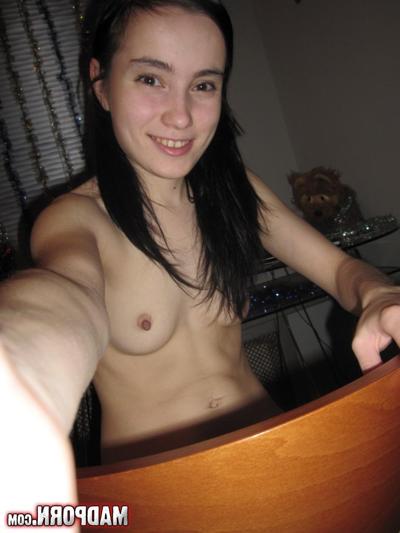 11P Christmas porn with a hot  year old home alone on christmas getting naked