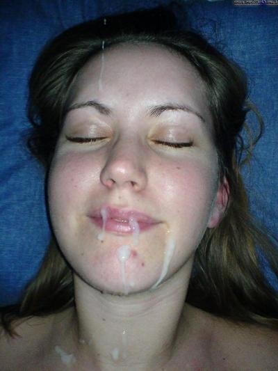 12P Amateur MILF facials