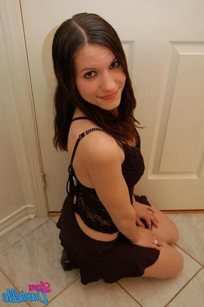 15P Love Danielle strips down to her birthday suit