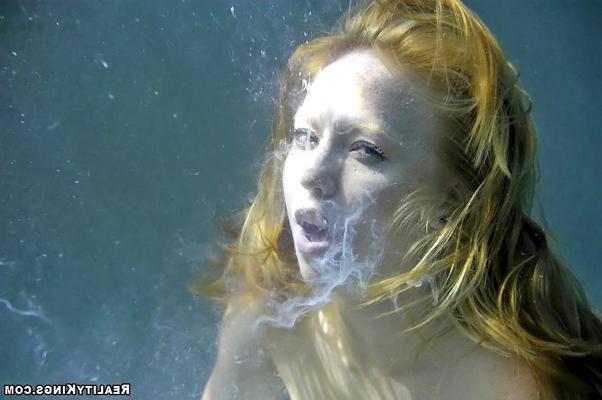 12P Super hot teen gets fucked under water in these awesome underwater pool fucking 