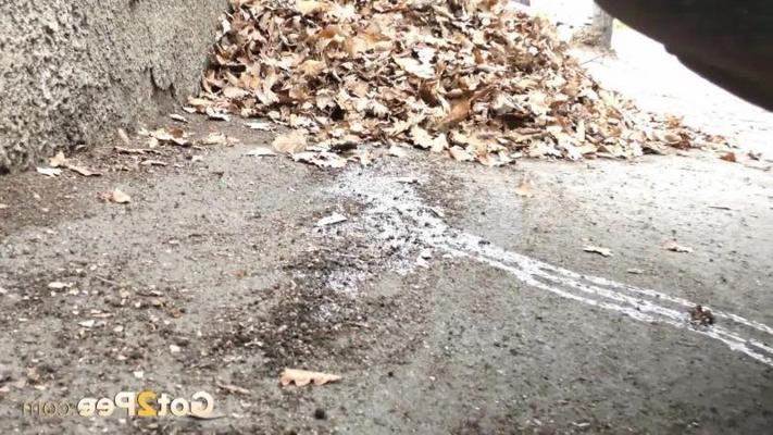 15P Piss fail scene for pretty girl who gets shy