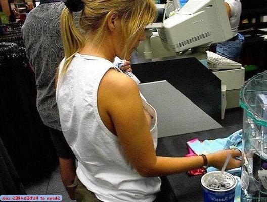 15P Breasts exposed