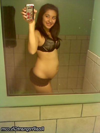 16P Amateur preggo girlfriends