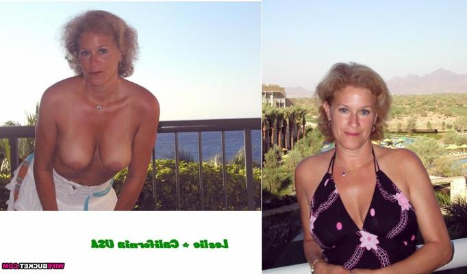 14P Real amateur wives showing off naked