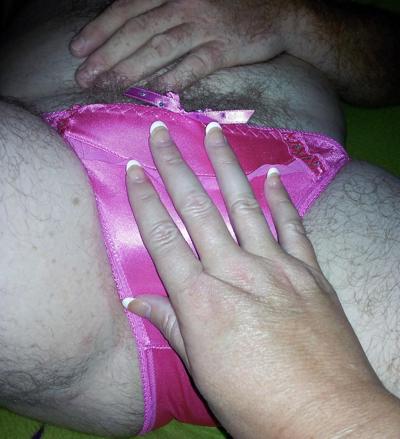 22P Wanked off by My Wife in Her Panties