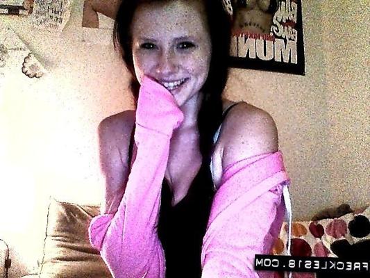 12P Freckled amateur teen